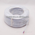 2 cores solid pure copper wire conductor PVC cable round